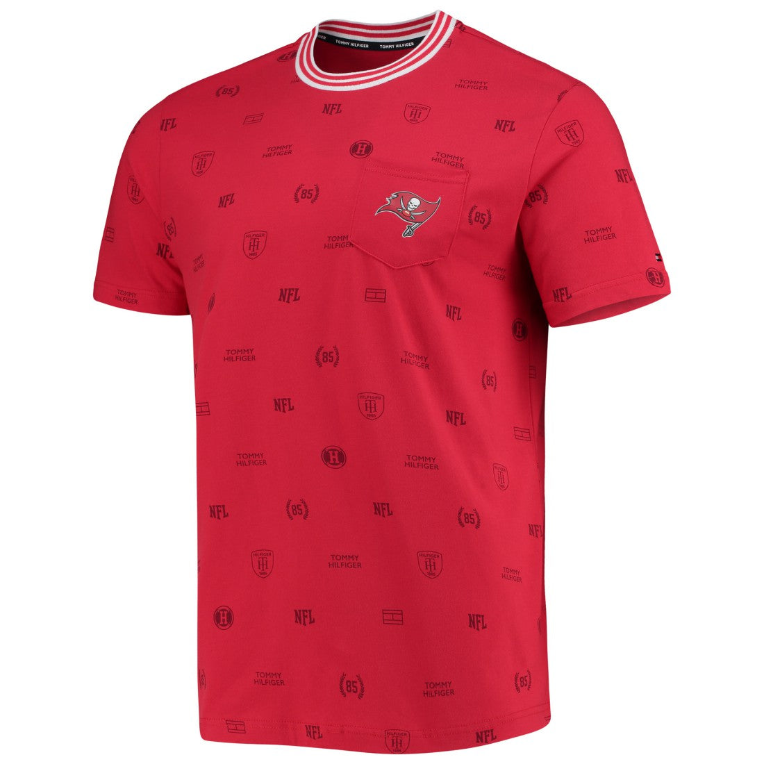 Tampa Bay Buccaneers Tommy Hilfiger Essential Pocket T-Shirt Red - NFL