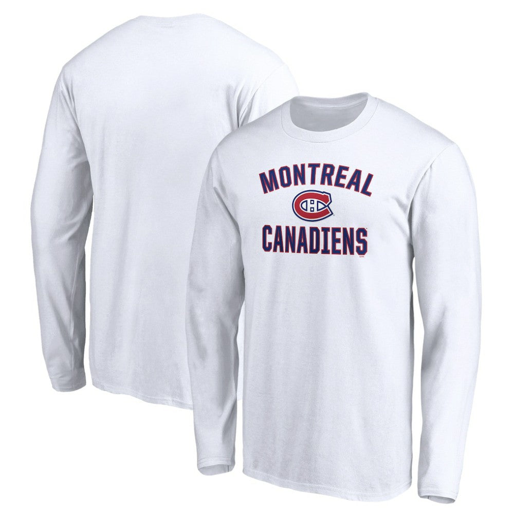 Montreal Canadiens - Victory Arch Long Sleeve T-Shirt White