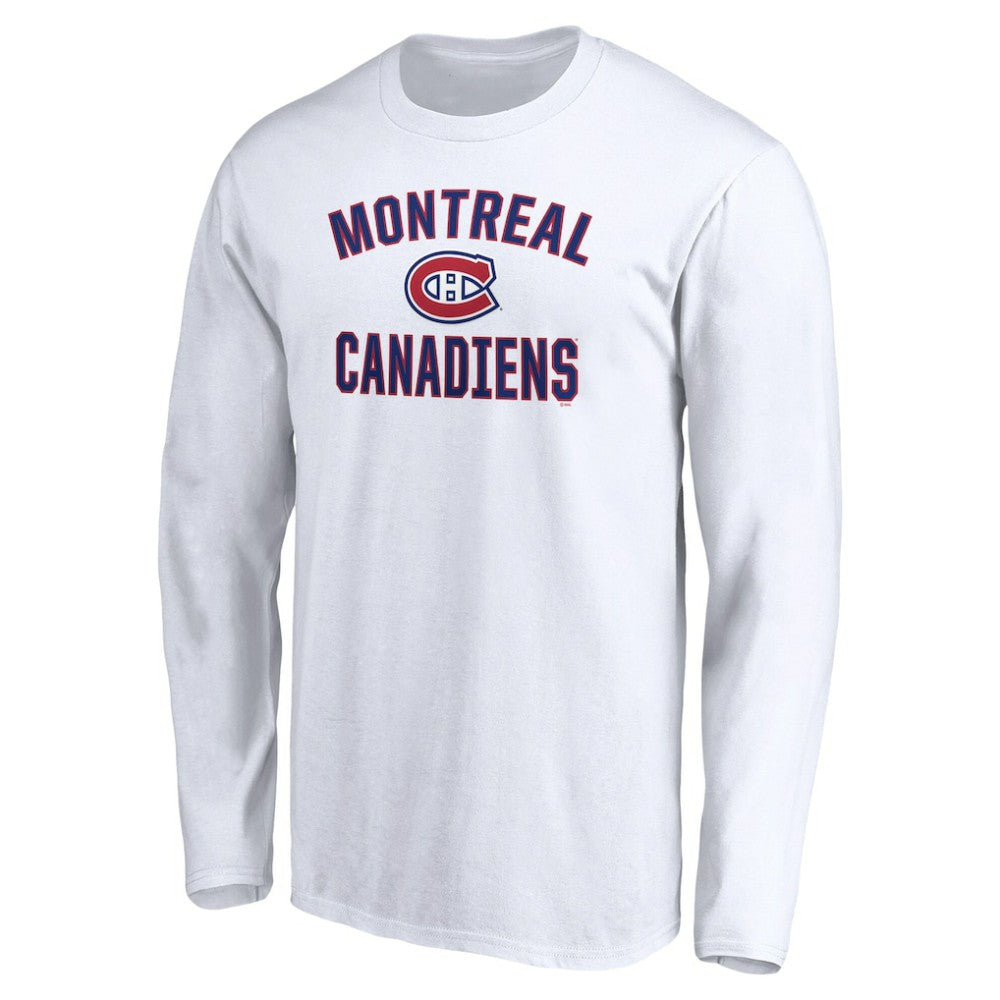 Montreal Canadiens - Victory Arch Long Sleeve T-Shirt White