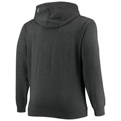 Cleveland Browns New Era Big & Tall Primary Logo Pullover Hoodie Charcoal - NFL