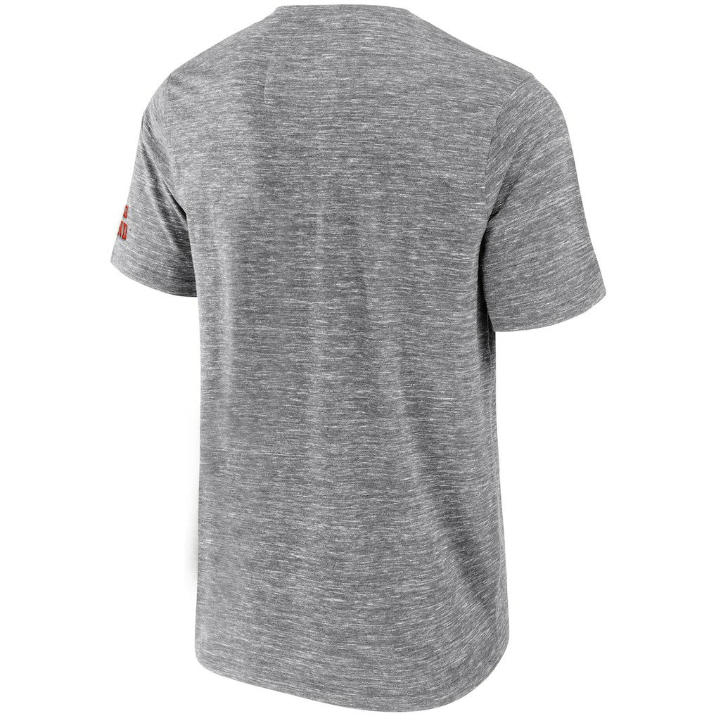 Cleveland Browns NFL x Darius Rucker Collection Slub Henley T-Shirt Heathered Gray - Fanatics