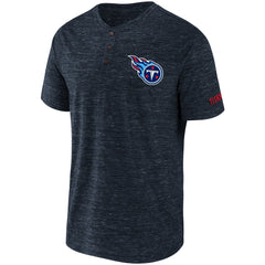 Tennessee Titans NFL x Darius Rucker Collection Slub Henley T-Shirt Navy - Fanatics
