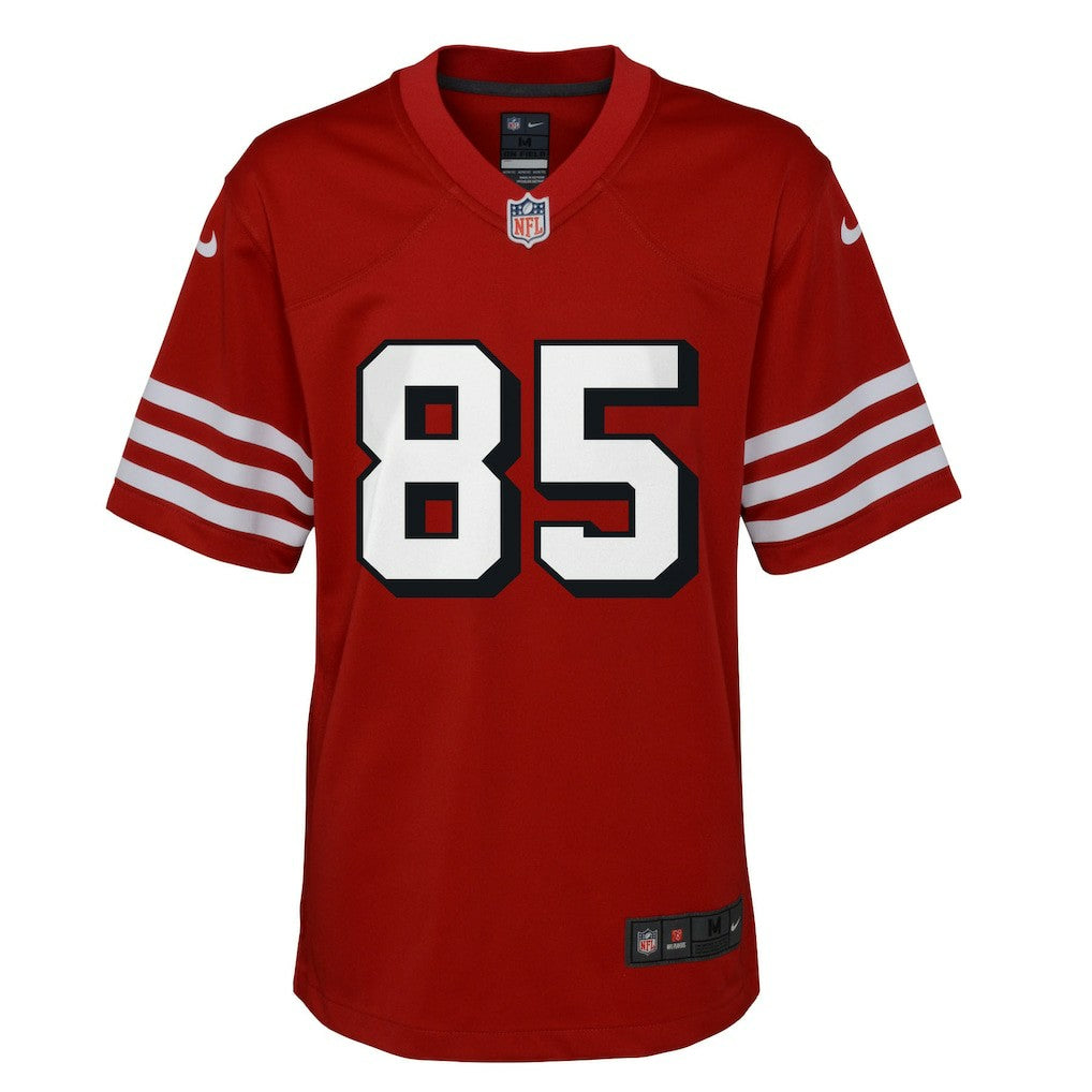 George Kittle San Francisco 49ers Youth Game Jersey Scarlet - Nike