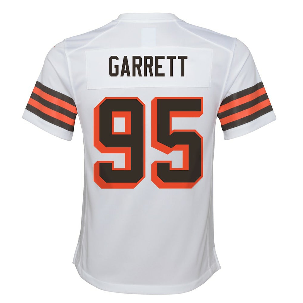 Myles Garrett Cleveland Browns Youth Game Jersey White - Nike