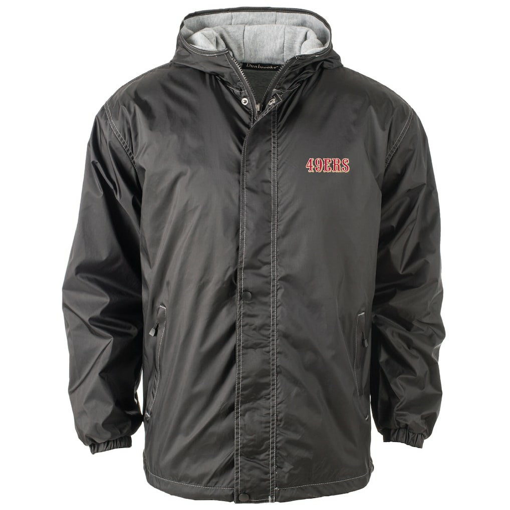 San Francisco 49ers Dunbrooke Legacy Stadium Full-Zip Jacket- Black - NFL
