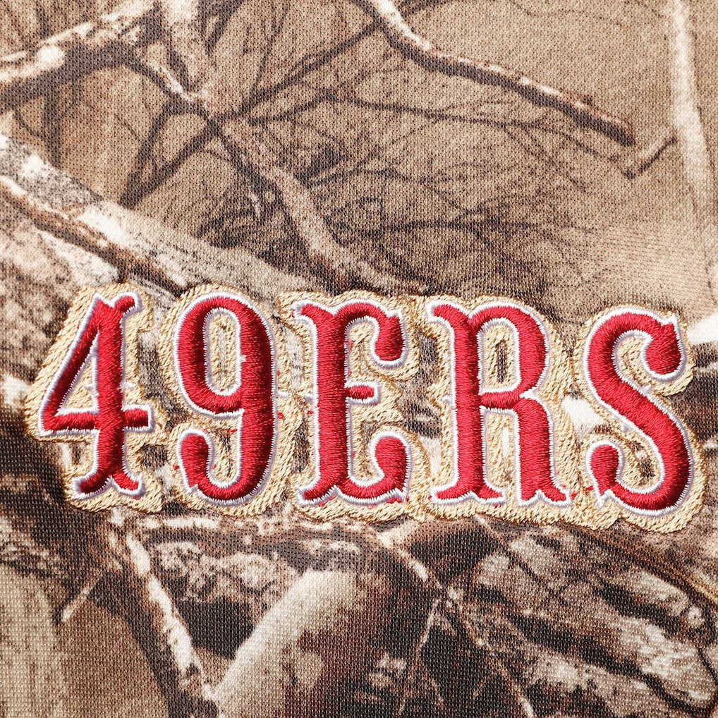 San Francisco 49ers Dunbrooke Champion Tech Pullover Hoodie Realtree Camo - NFL