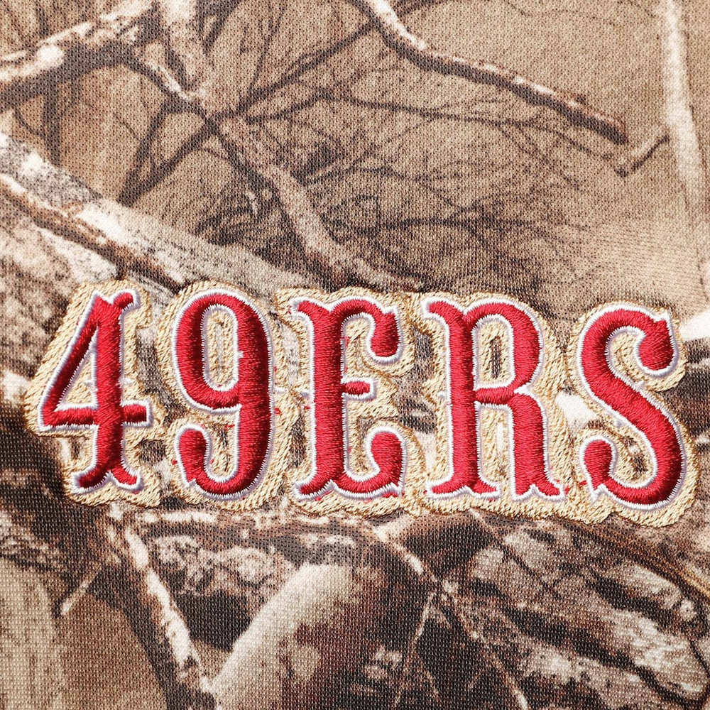 San Francisco 49ers Dunbrooke Champion Tech Pullover Hoodie Realtree Camo - NFL