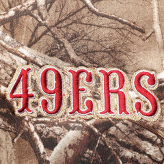 San Francisco 49ers Dunbrooke Champion Tech Pullover Hoodie Realtree Camo - NFL