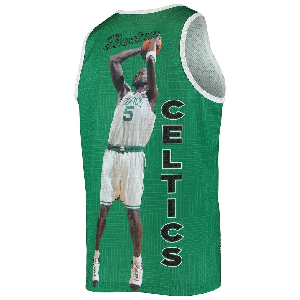Mitchell & Ness - Kevin Garnett Boston Celtics Hardwood Classics Player Tank Top - Kelly Green