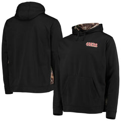 San Francisco 49ers Dunbrooke Logo Ranger Pullover Hoodie Black/Realtree Camo - NFL