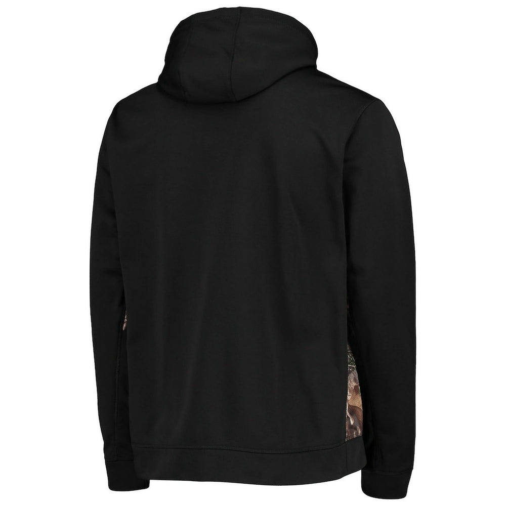 San Francisco 49ers Dunbrooke Logo Ranger Pullover Hoodie Black/Realtree Camo - NFL