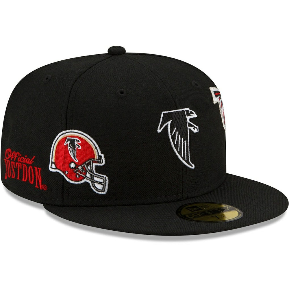 Atlanta Falcons New Era Just Don 59FIFTY Fitted Hat Black - NFL