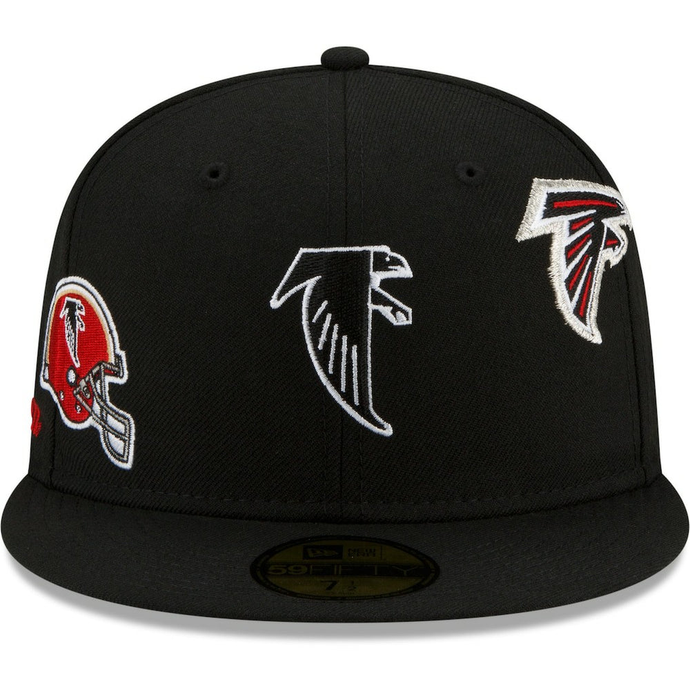 Atlanta Falcons New Era Just Don 59FIFTY Fitted Hat Black - NFL