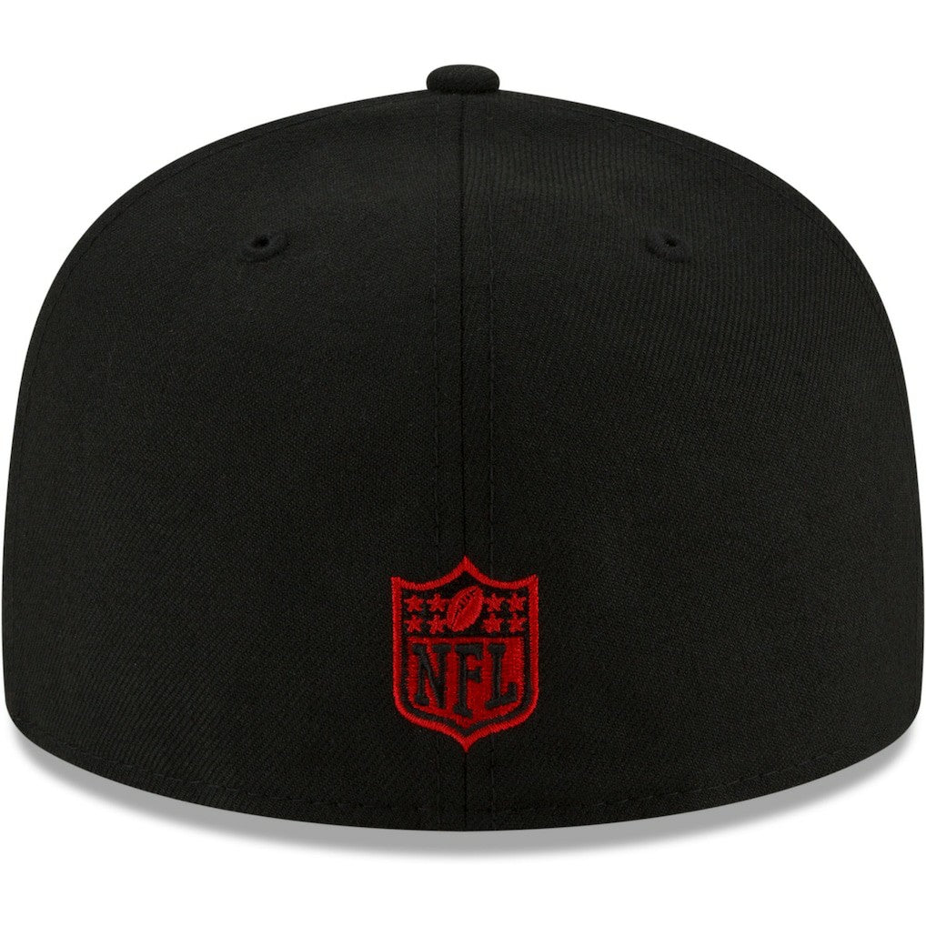 Atlanta Falcons New Era Just Don 59FIFTY Fitted Hat Black - NFL