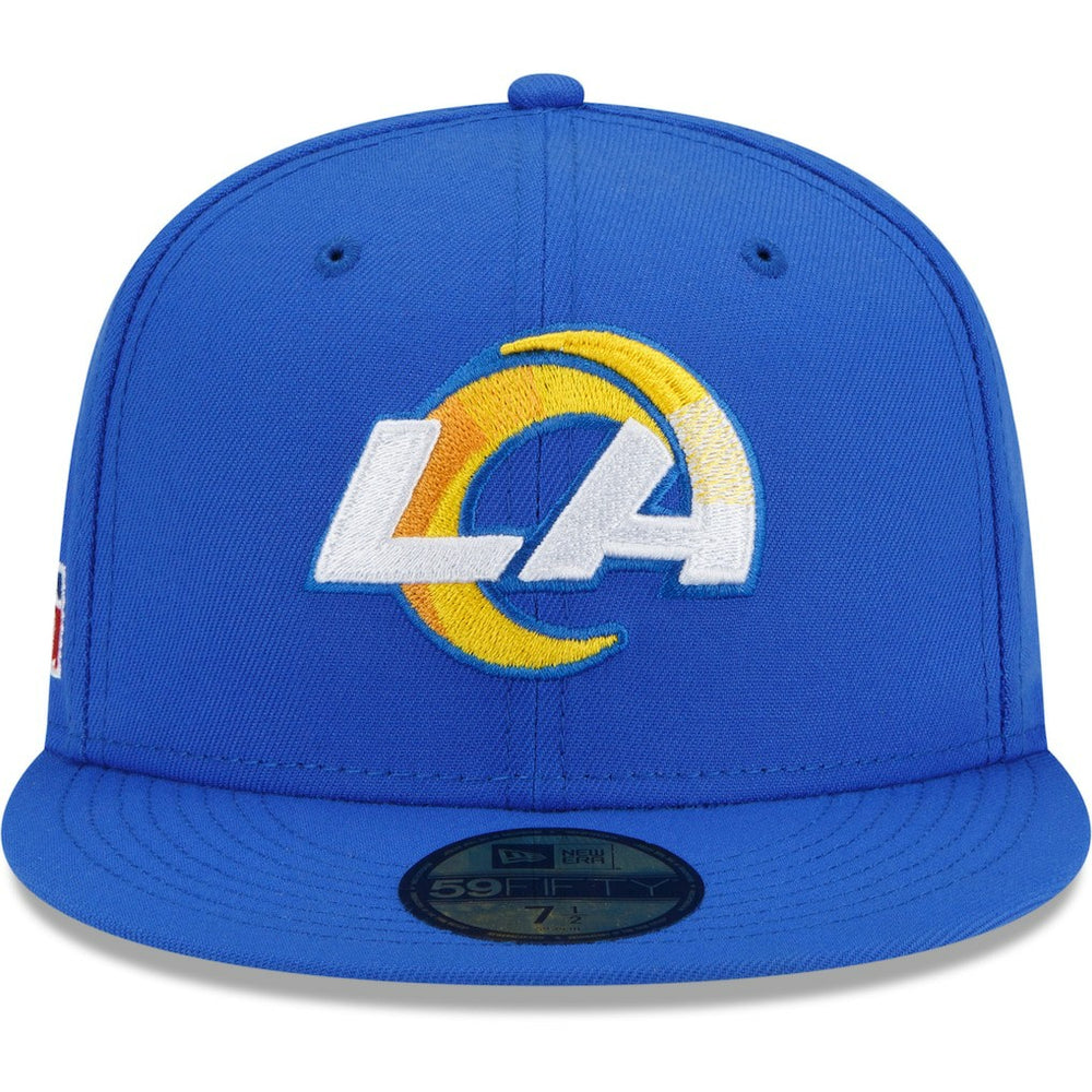 Los Angeles Rams New Era Patch Up 1990 Pro Bowl 59FIFTY Fitted Hat Royal - NFL