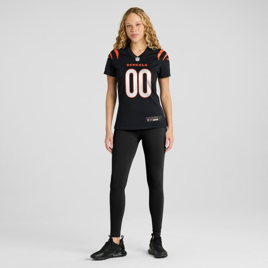 Cincinnati Bengals Women's Game Custom Jersey - Black | NFL Jerseys