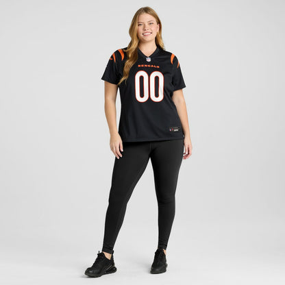 Cincinnati Bengals Women's Game Custom Jersey - Black | NFL Jerseys