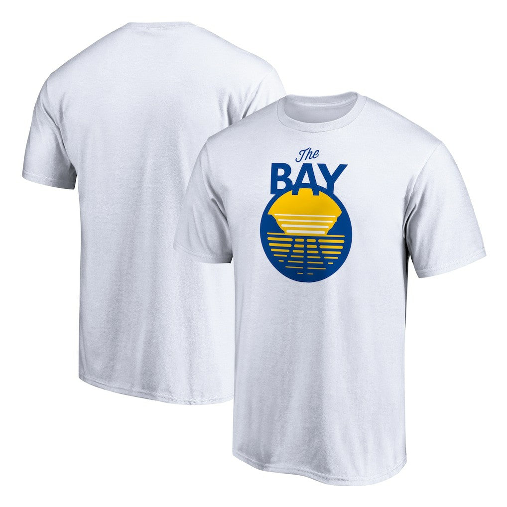 NBA - Golden State Warriors The Bay Logo T-Shirt - White