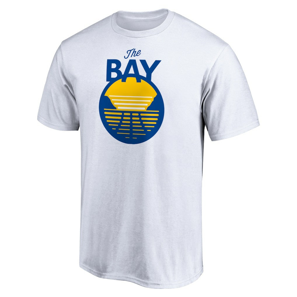 NBA - Golden State Warriors The Bay Logo T-Shirt - White