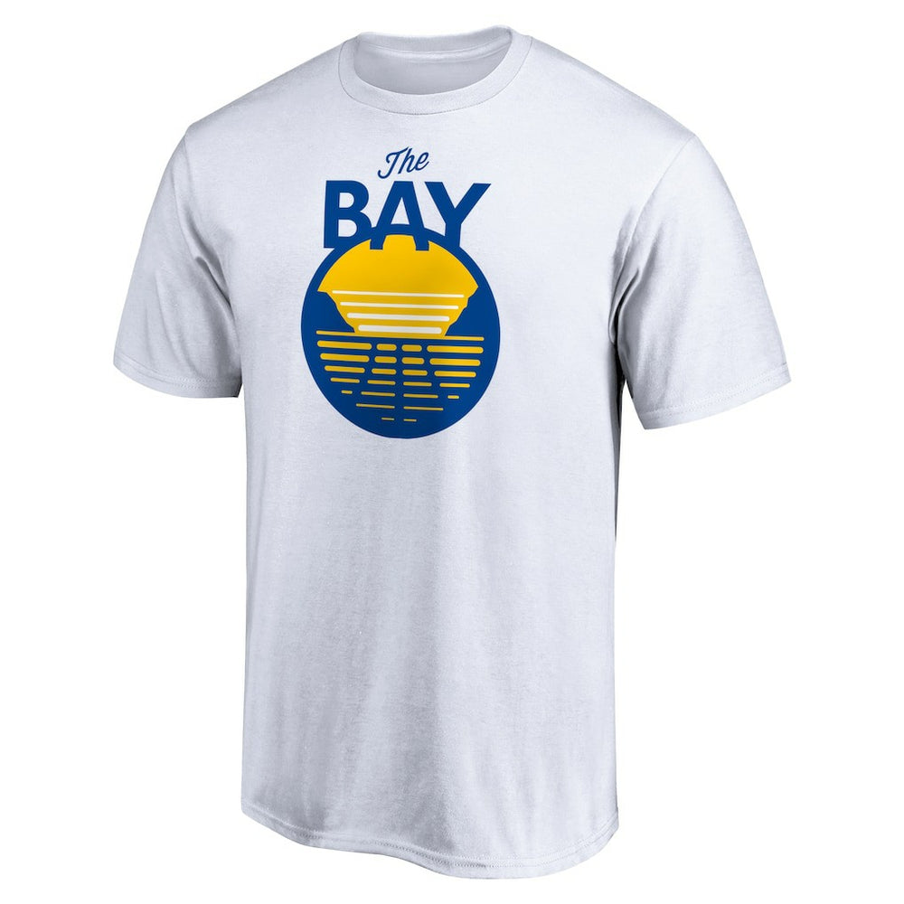 NBA - Golden State Warriors The Bay Logo T-Shirt - White