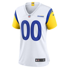 Los Angeles Rams Women's Alternate Custom Jersey White - Nike