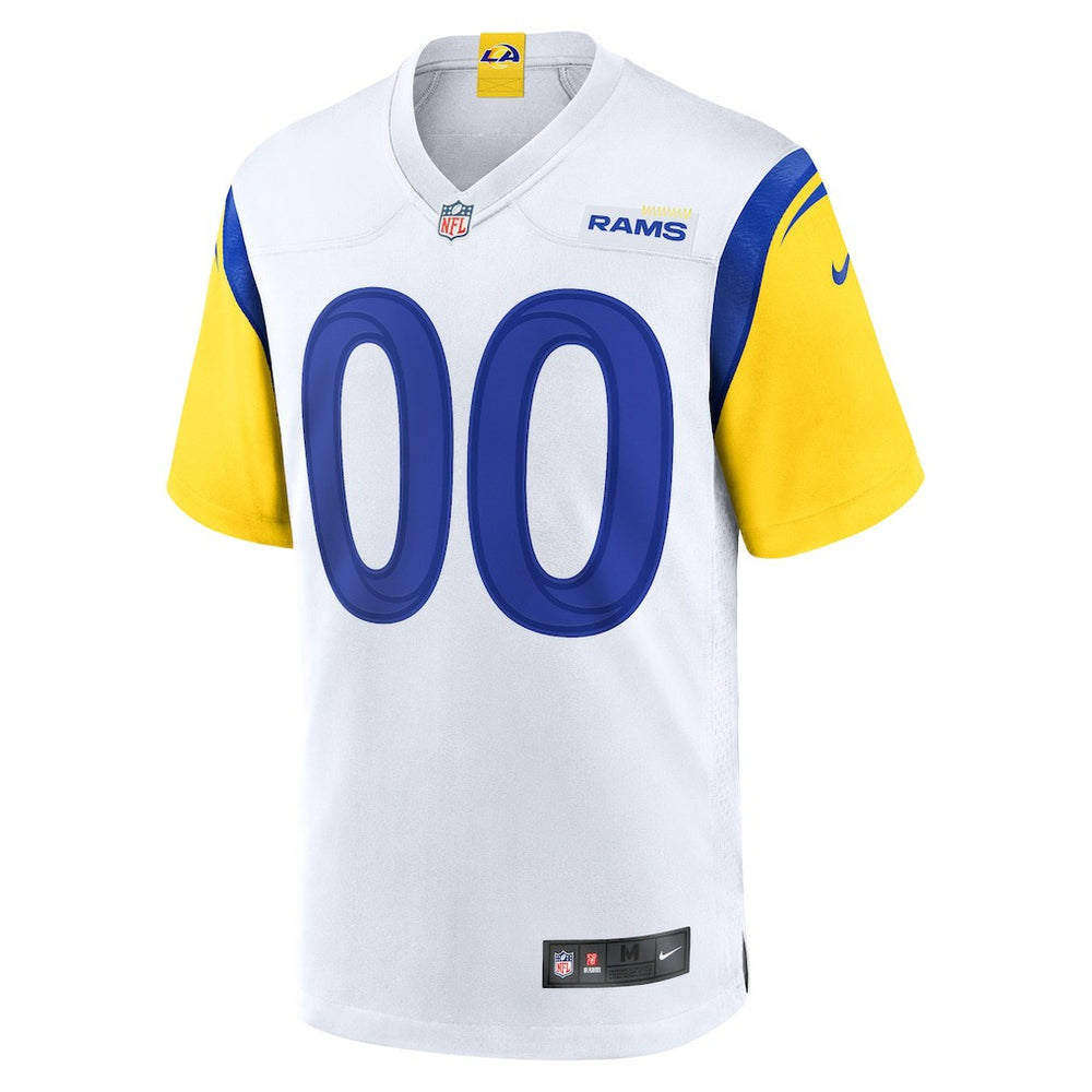 Los Angeles Rams Alternate Custom Jersey White - Nike