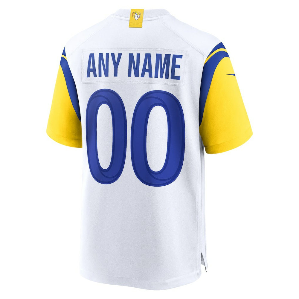 Los Angeles Rams Alternate Custom Jersey White - Nike