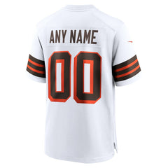 Cleveland Browns 1946 Collection Alternate Custom Jersey White - Nike