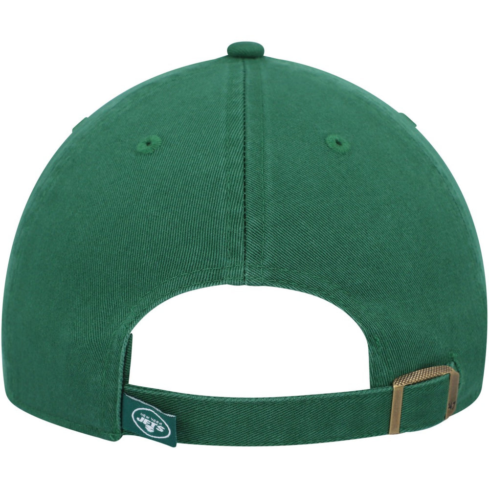 New York Jets '47 Youth Logo Clean Up Adjustable Hat Green - 47 brand