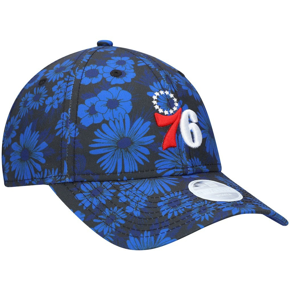 New Era - Philadelphia 76ers Women's Blossom 2.0 9TWENTY Adjustable Hat - Royal