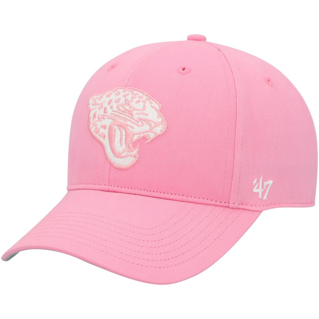 Jacksonville Jaguars '47 Girls Youth Rose MVP Adjustable Hat Pink - 47 brand