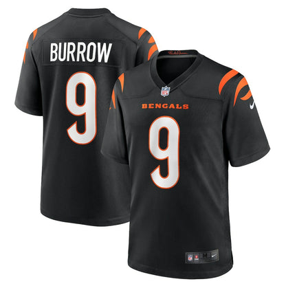 Joe Burrow Cincinnati Bengals Player Game Jersey - Black | NFL Jerseys