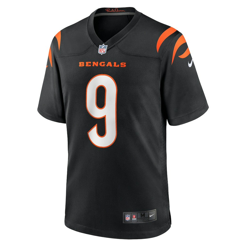 Joe Burrow Cincinnati Bengals Player Game Jersey Black - Nike