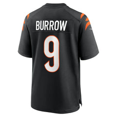 Joe Burrow Cincinnati Bengals Player Game Jersey Black - Nike