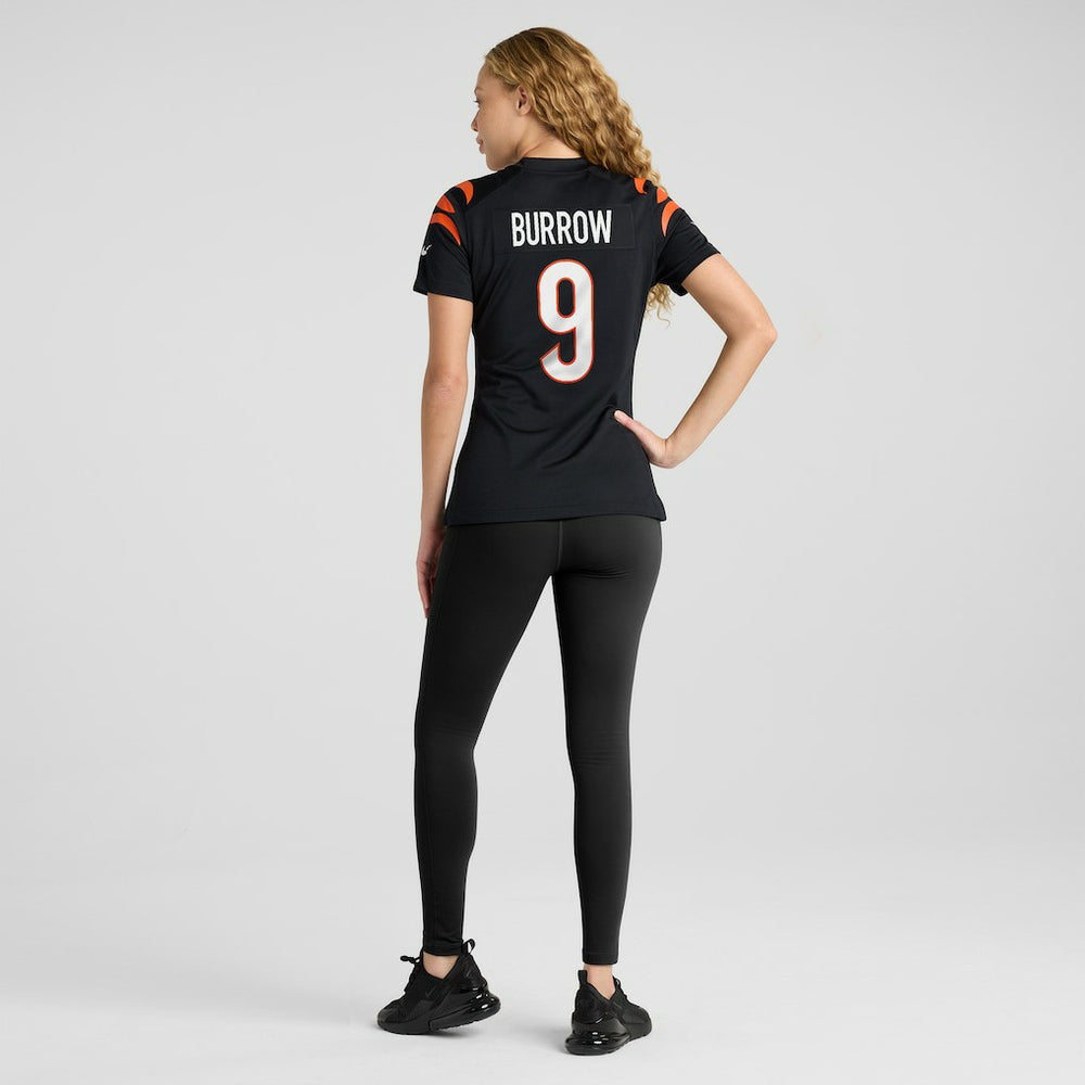 Joe Burrow Cincinnati Bengals Women's Player Game Jersey Black - Nike