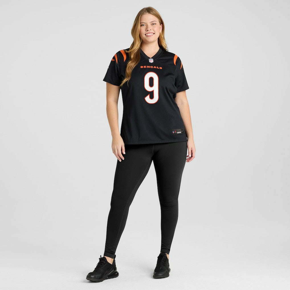 Joe Burrow Cincinnati Bengals Women's Player Game Jersey Black - Nike
