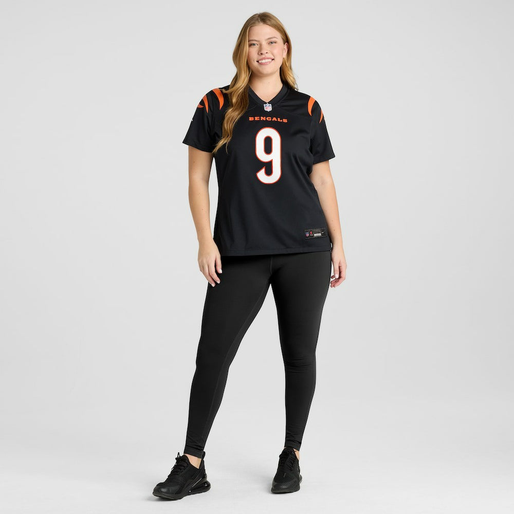 Joe Burrow Cincinnati Bengals Women's Player Game Jersey Black - Nike