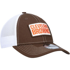 Cleveland Browns New Era 9FORTY Trucker Snapback Hat Brown - NFL