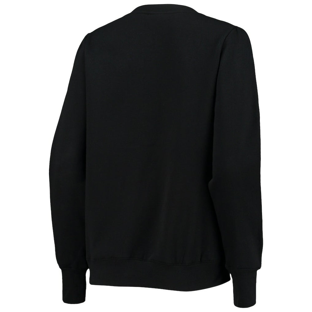 New Orleans Saints Cuce Women's Winners Square Neck Pullover Sweatshirt Black - NFL