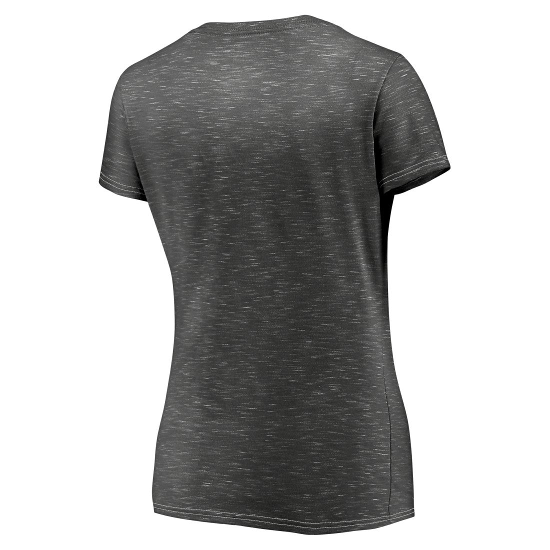 Tampa Bay Buccaneers Women's League Leader Space Dye V-Neck T-Shirt Charcoal - Fanatics