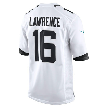 Trevor Lawrence Jacksonville Jaguars White Game Jersey - White | NFL Jerseys