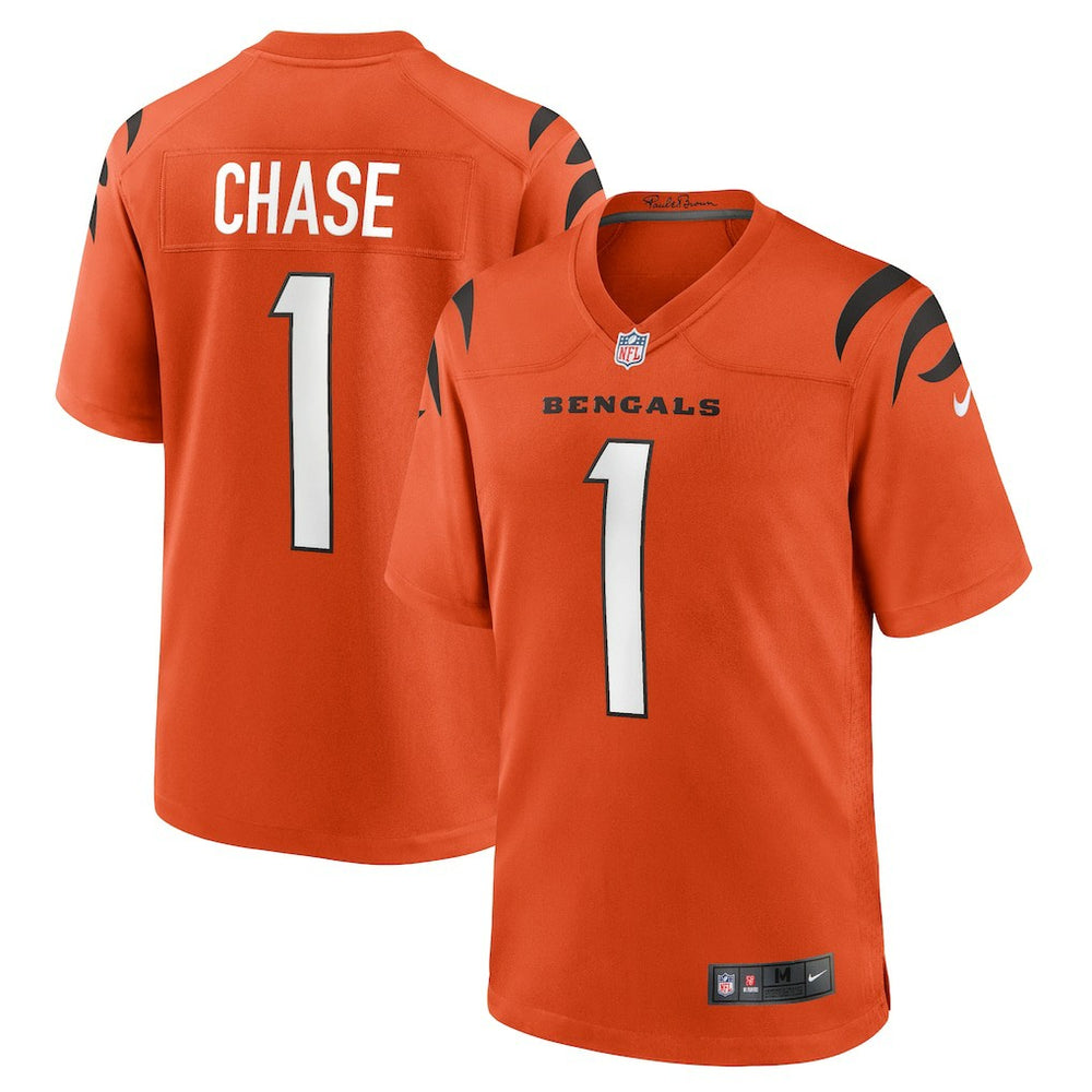 Ja'Marr Chase Cincinnati Bengals Alternate Game Jersey Orange - Nike