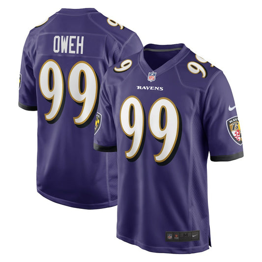 Odafe Oweh Baltimore Ravens Game Jersey - Purple | NFL Jerseys