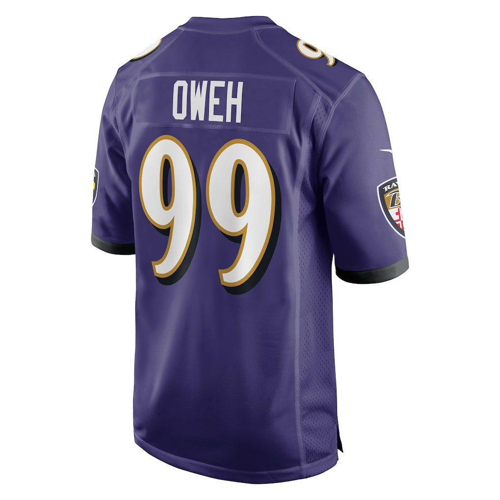 Odafe Oweh Baltimore Ravens Game Jersey - Purple | NFL Jerseys