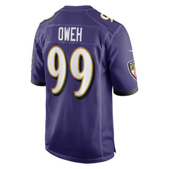 Odafe Oweh Baltimore Ravens Game Jersey Purple - Nike