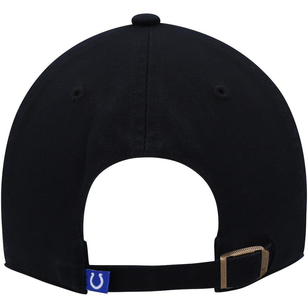 Indianapolis Colts '47 Clean Up Alternate Adjustable Hat Black - 47 brand