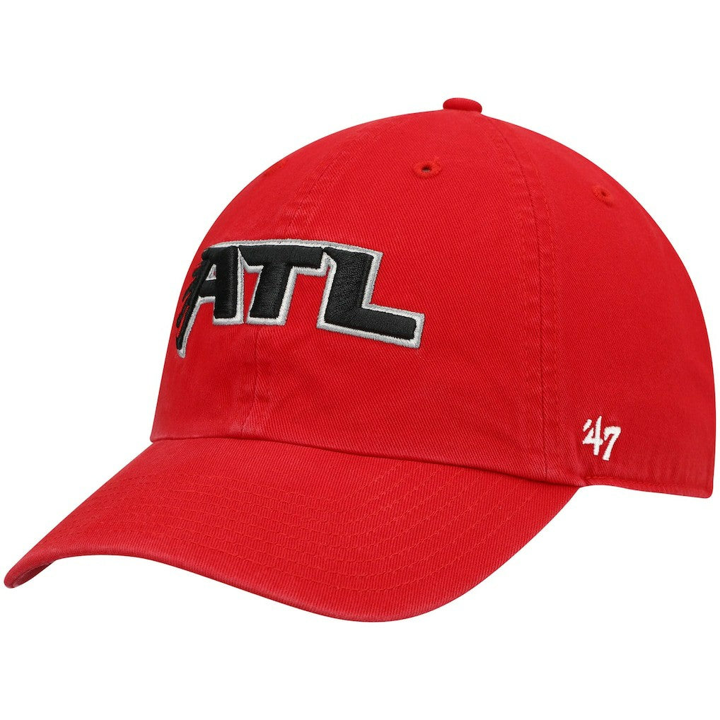 Atlanta Falcons '47 Clean Up Alternate Adjustable Hat Red - 47 brand