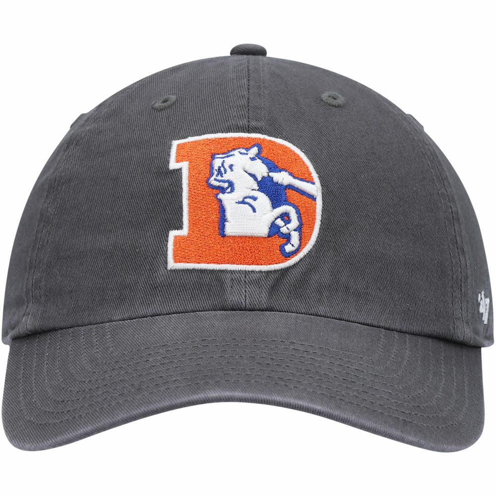 Denver Broncos '47 Clean Up Adjustable Hat Charcoal - 47 brand
