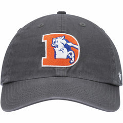 Denver Broncos '47 Clean Up Adjustable Hat Charcoal - 47 brand