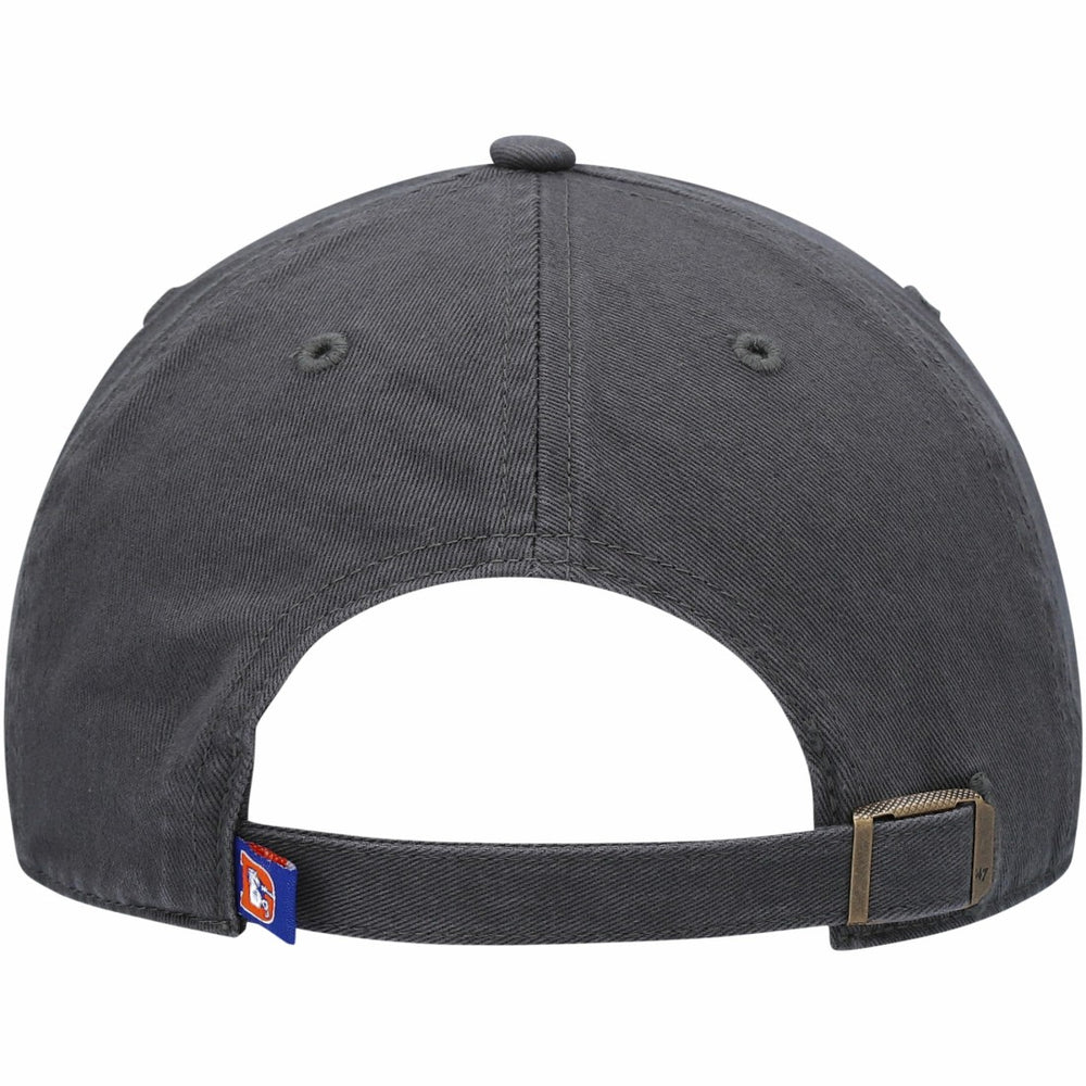 Denver Broncos '47 Clean Up Adjustable Hat Charcoal - 47 brand